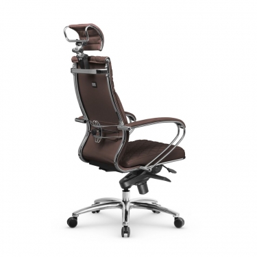 Кресло руководителя Метта Metta L 2c 44C/K116 Infinity Easy Clean MPES Комплект 1 Темно-коричневое