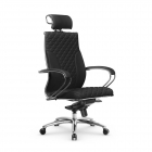 Кресло руководителя Метта Metta L 2c 44C/K116 Infinity Easy Clean MPES Комплект 1 Черное