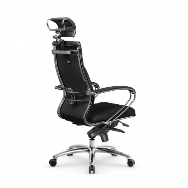 Кресло руководителя Метта Metta L 2c 44C/K116 Infinity Easy Clean MPES Комплект 1 Черное