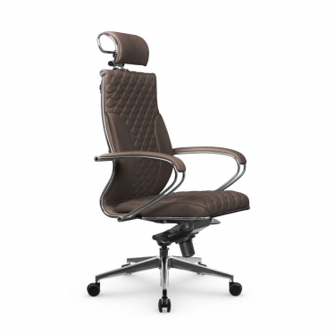 Кресло руководителя Метта Metta L 2c 44C/K116 Infinity Easy Clean MPES Комплект 2 Серое