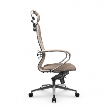 Кресло руководителя Метта Metta L 2c 44C/K116 Infinity Easy Clean MPES Комплект 2 Темно-бежевое