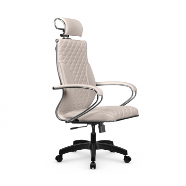 Кресло руководителя Метта Metta L 2c 44C/K116 Infinity Easy Clean MPES Комплект 4 Светло-бежевое