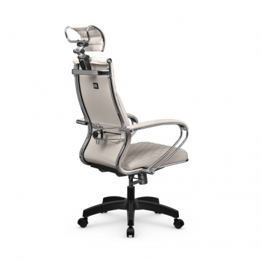 Кресло руководителя Метта Metta L 2c 44C/K116 Infinity Easy Clean MPES Комплект 4 Светло-бежевое