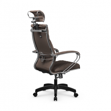 Кресло руководителя Метта Metta L 2c 44C/K116 Infinity Easy Clean MPES Комплект 4 Серое