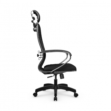 Кресло руководителя Метта Metta L 2c 44C/K116 Infinity Easy Clean MPES Комплект 4 Черное