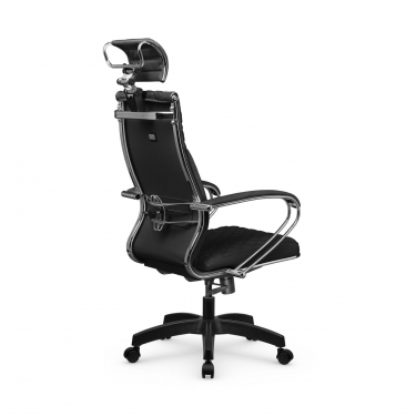 Кресло руководителя Метта Metta L 2c 44C/K116 Infinity Easy Clean MPES Комплект 4 Черное