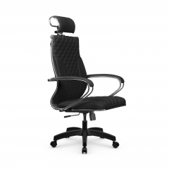 Кресло руководителя Метта Metta L 2c 44C/K116 Infinity Easy Clean MPES Комплект 4 Черное