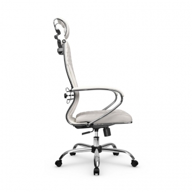 Кресло руководителя Метта Metta L 2c 44C/K116 Infinity Easy Clean MPES Комплект 5 Молочное