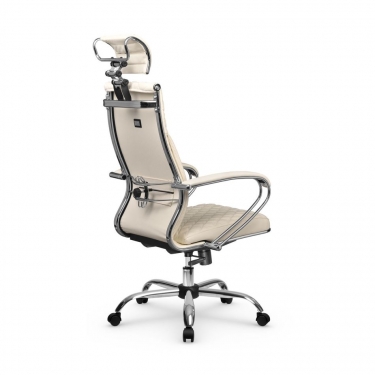 Кресло руководителя Метта Metta L 2c 44C/K116 Infinity Easy Clean MPES Комплект 5 Молочное