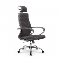 Кресло руководителя Метта Metta L 2c 44C/K116 Infinity Easy Clean MPES Комплект 5 Серое