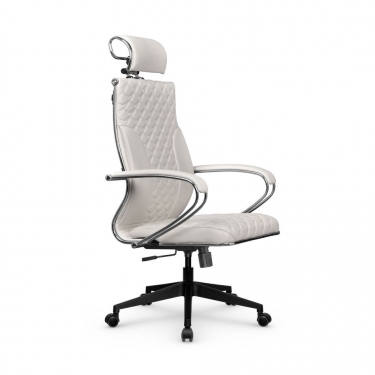 Кресло руководителя Метта Metta L 2c 44C/K116 Infinity Easy Clean MPES Комплект 6 Молочное