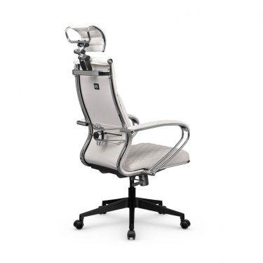 Кресло руководителя Метта Metta L 2c 44C/K116 Infinity Easy Clean MPES Комплект 6 Молочное