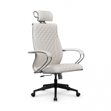 Кресло руководителя Метта Metta L 2c 44C/K116 Infinity Easy Clean MPES Комплект 6 Молочное