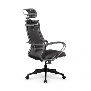 Кресло руководителя Метта Metta L 2c 44C/K116 Infinity Easy Clean MPES Комплект 6 Серое