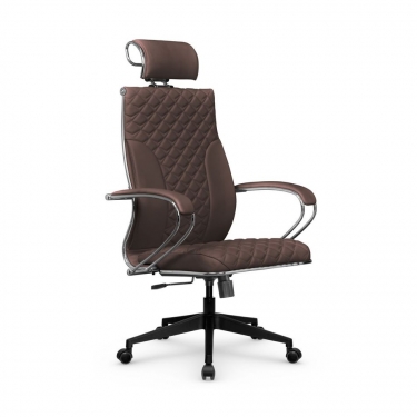 Кресло руководителя Метта Metta L 2c 44C/K116 Infinity Easy Clean MPES Комплект 6 Черное