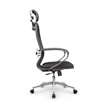 Кресло руководителя Метта Metta L 2c 44C/K116 Infinity Easy Clean MPES Комплект 7 Темно-коричневое