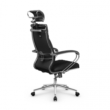 Кресло руководителя Метта Metta L 2c 44C/K116 Infinity Easy Clean MPES Комплект 7 Черное