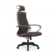 Кресло руководителя Метта Metta L 2c 44C/K116 Infinity Easy Clean MPES Комплект 8 Серое