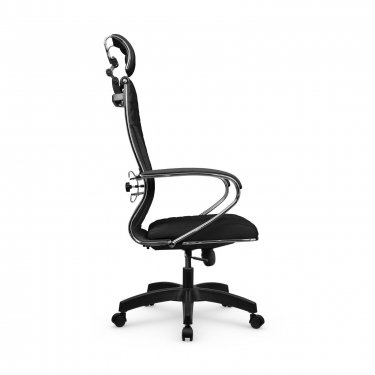 Кресло руководителя Метта Metta L 2c 44C/K116 Infinity Easy Clean MPES Комплект 8 Черное