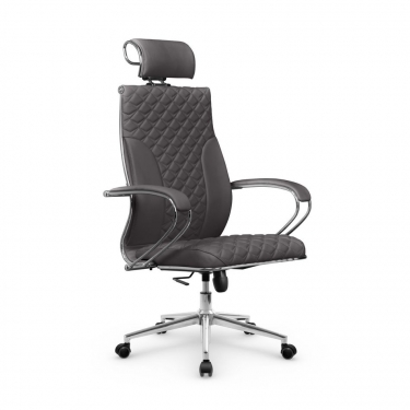 Кресло руководителя Метта Metta L 2c 44C/K116 Infinity Easy Clean MPES Комплект 9 Серое