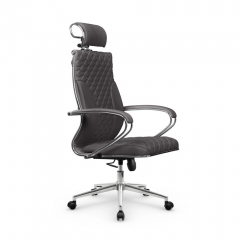 Кресло руководителя Метта Metta L 2c 44C/K116 Infinity Easy Clean MPES Комплект 9 Серое