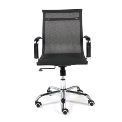 Кресло офисное Tetchair URBAN-LOW M ткань/сетка, черный