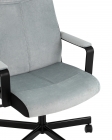 Кресло руководителя Stool Group TopChairs ST-DOMINGO Серо-голубой