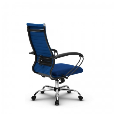 Кресло офисное Метта МЕТТА B 2b 19/K130, Основание 17833 Комплект 2 Синее