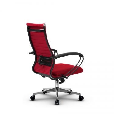 Кресло офисное Метта МЕТТА B 2b 19/K130, Основание 17834 Комплект 3 Красное