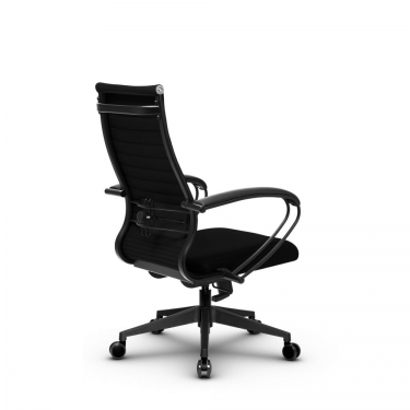 Кресло офисное Метта МЕТТА B 2b 19/K130, Основание 17832 Комплект 4 Черное