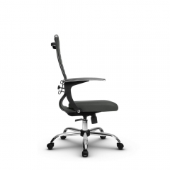 Кресло офисное Метта МЕТТА B 2b 19/U158, Основание 17833 Комплект 2 Темно-серое