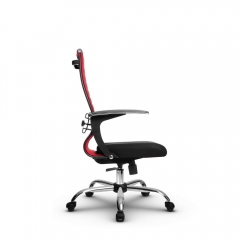 Кресло офисное Метта МЕТТА B 2b 19/U158, Основание 17833 Комплект 2 Красное Черное