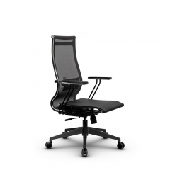 Кресло офисное Метта МЕТТА B 2m 9/T110, Основание 17832 Комплект 4 Черное