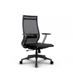 Кресло офисное Метта МЕТТА B 2m 9/T110, Основание 17832 Комплект 4 Черное