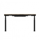 Стол для компьютера с электроприводом, QI-зарядкой и USB-портами Eureka FoxGear FG-ED-55B