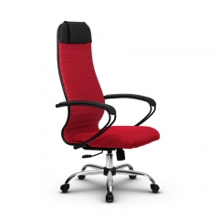 Кресло офисное Метта МЕТТА B 1b 21/K130, Основание 17833 Комплект 2 Красное