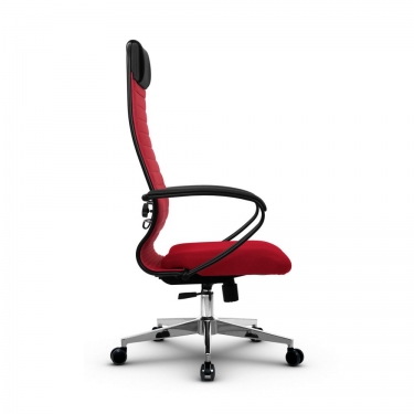 Кресло офисное Метта МЕТТА B 1b 21/K130, Основание 17834 Комплект 3 Красное