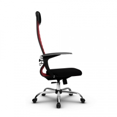 Кресло офисное Метта МЕТТА B 1b 21/U158, Основание 17833 Комплект 2 Красное Черное