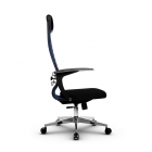 Кресло офисное Метта МЕТТА B 1b 21/U158, Основание 17834 Комплект 3 Синее Черное