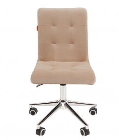 Кресло для оператора Chairman CHAIRMAN 030 chrome ткань T-6 Бежевый
