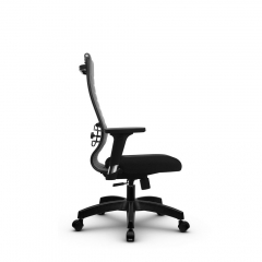 Кресло офисное Метта МЕТТА B 2b 19/2D, Основание 17831 Комплект 1 Светло-серое Черное