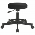 Кресло оператора BRABIX РС12, без спинки, без подлокотников Черный