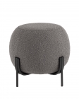 Пуф Stool Group Флик букле Темно-серый
