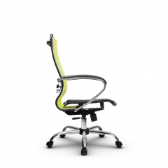 Кресло офисное Метта МЕТТА B 2m 9/K131, Основание 17833 Комплект 2 Лайм Черное