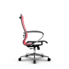 Кресло офисное Метта МЕТТА B 2m 9/K131, Основание 17834 Комплект 3 Красное Черное