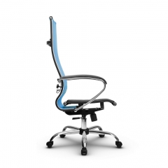 Кресло офисное Метта МЕТТА B 1m 7/K131, Основание 17833 Комплект 2 Васильковое Черное