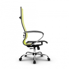 Кресло офисное Метта МЕТТА B 1m 7/K131, Основание 17833 Комплект 2 Лайм Черное