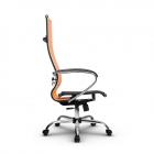 Кресло офисное Метта МЕТТА B 1m 7/K131, Основание 17833 Комплект 2 Оранжевое Черное