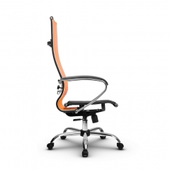 Кресло офисное Метта МЕТТА B 1m 7/K131, Основание 17833 Комплект 2 Оранжевое Черное