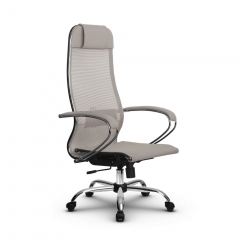 Кресло офисное Метта МЕТТА B 1m 12/K131, Основание 17833 Комплект 2 Светло-бежевое